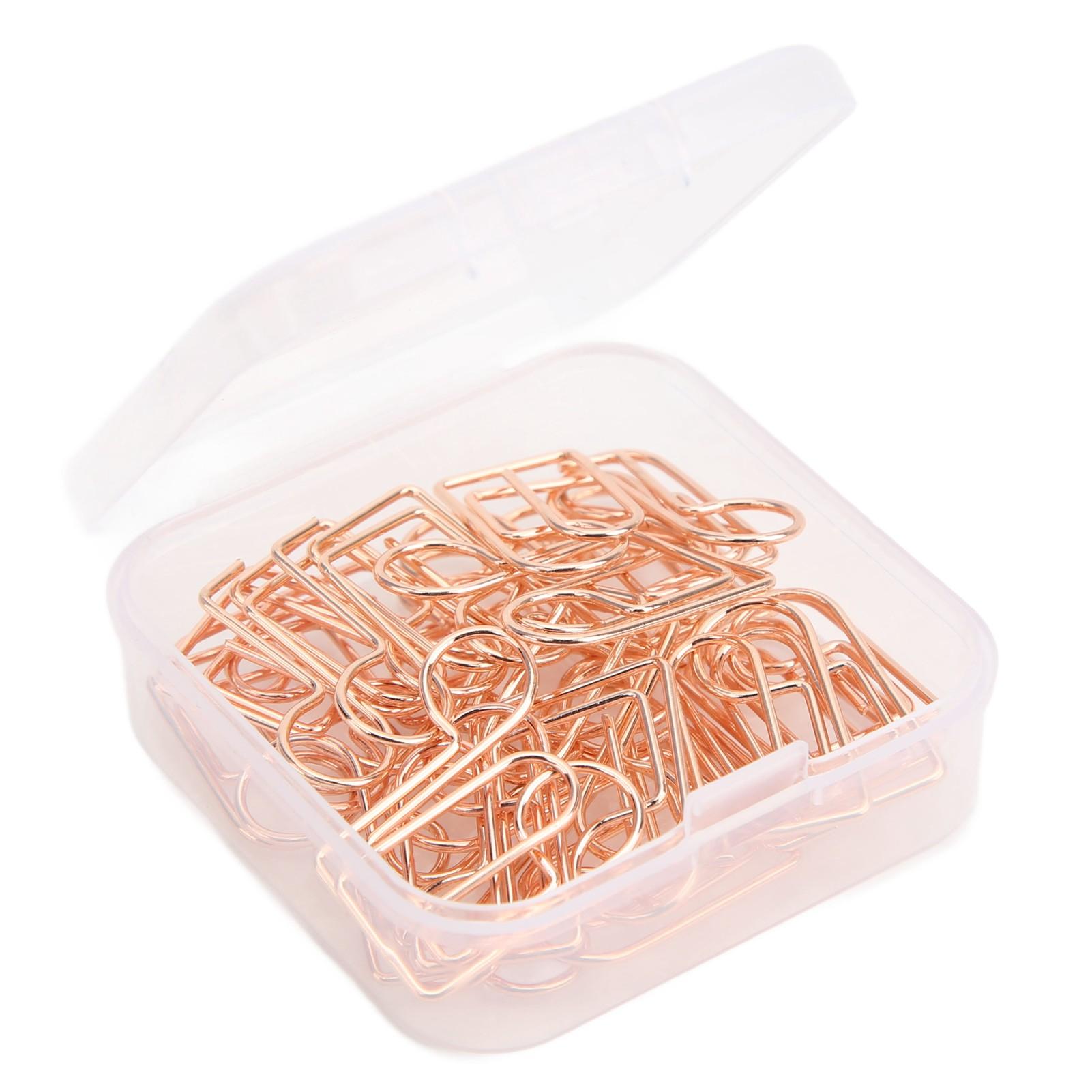 20 Büroklammern Niedliche Musiknoten-Form Langlebige Rostfreie Büroklammern für Papierkram Ideal für Zuhause