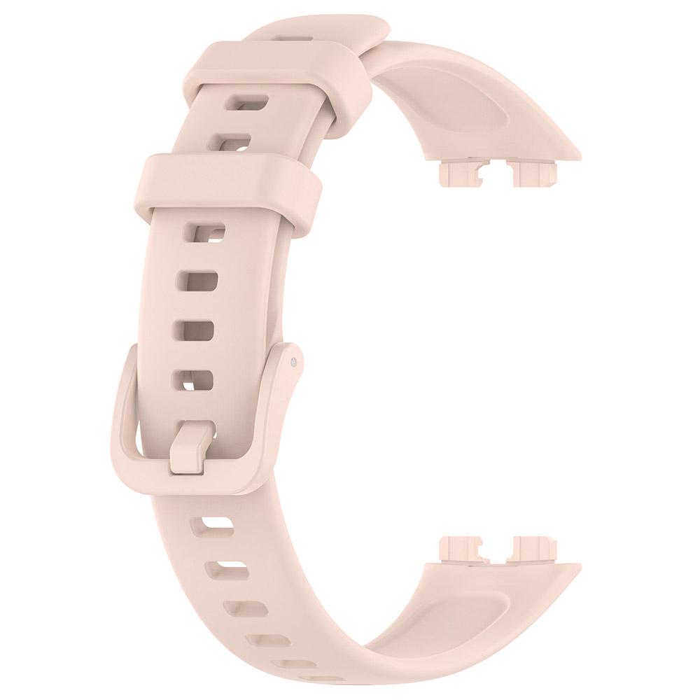 Silikon-Handgelenkband für Huawei Band 8 9 10 Smart-Armband For Huawei Band 8 hellrosa