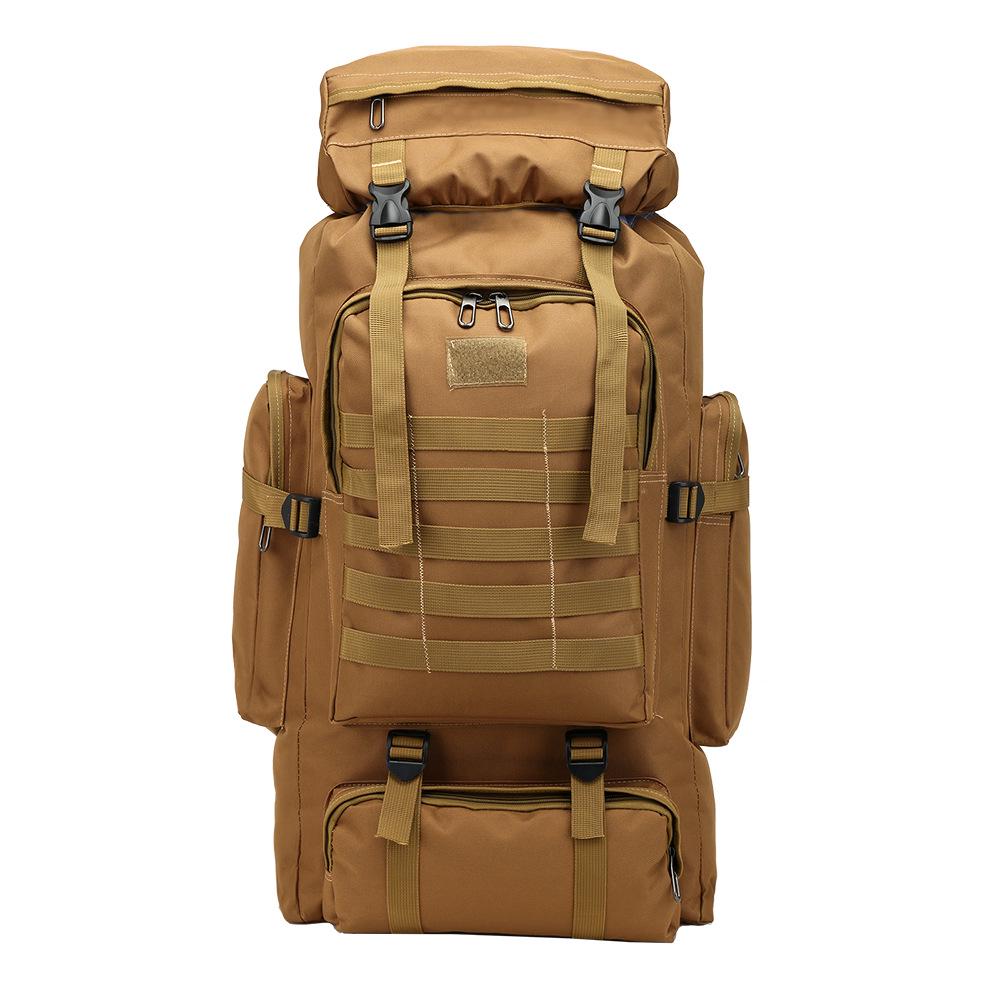 80L Militärischer taktischer Rucksack Armee Schulterrucksack Molle System Rucksäcke Outdoor Sport Rucksack Camping Wandern Rucksäcke