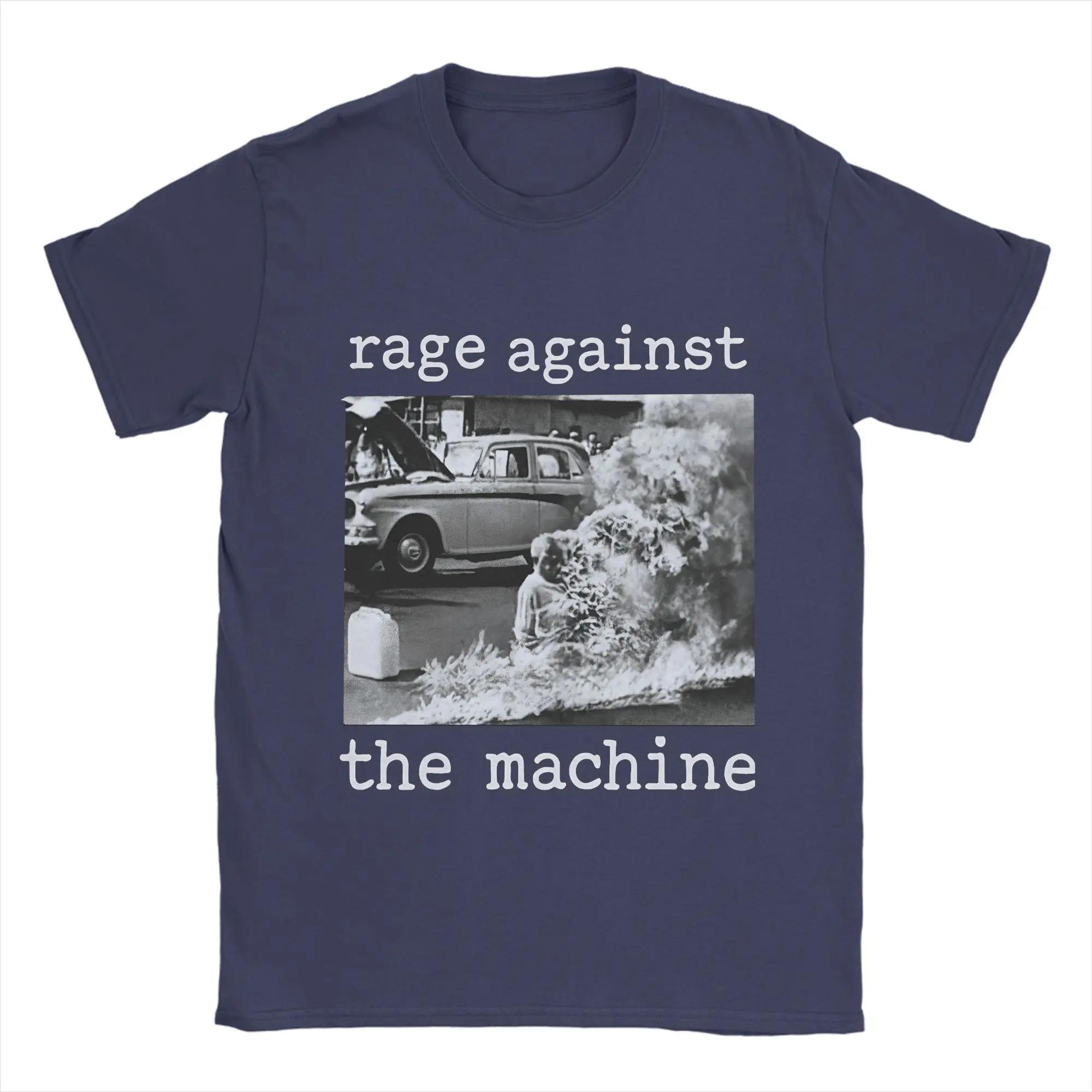 2026 Sommer Mode Trendiges T-Shirt Herren Damen Rage Against The Machine T-Shirt Baumwoll Tops Neuheit Kurzarm Rundhals T-Shirt Geschenkidee T-Shirt XXXL
