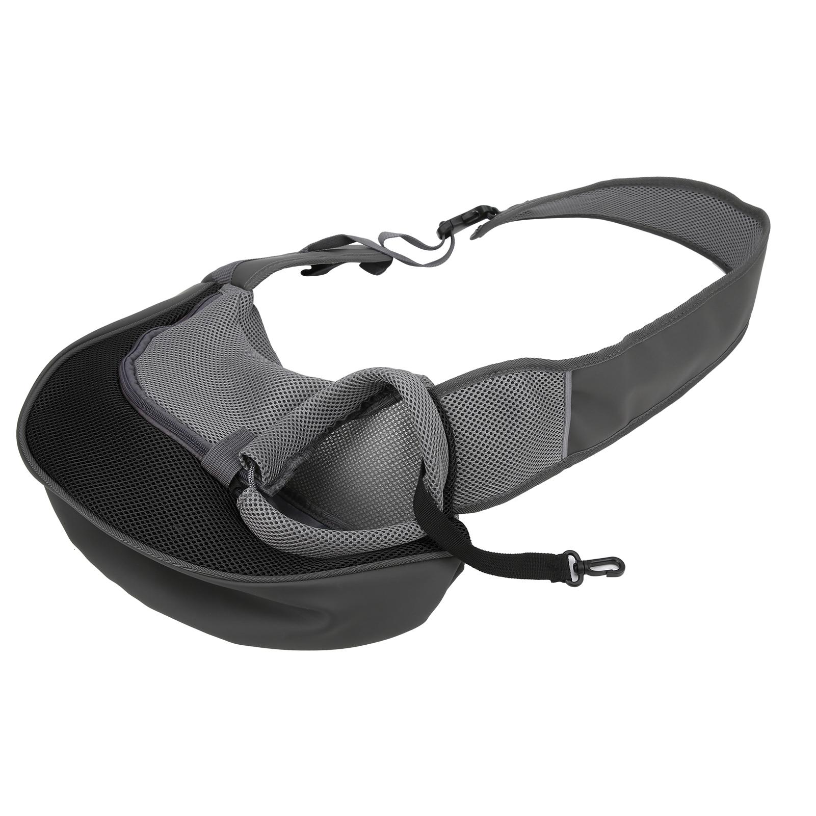 Haustier-Tragetasche Freihändige Schulter-Tragetasche Haustier-Reise-Tasche Tasche mit Fronttasche Katzen-Tragetasche für Spaziergänge und Reisen