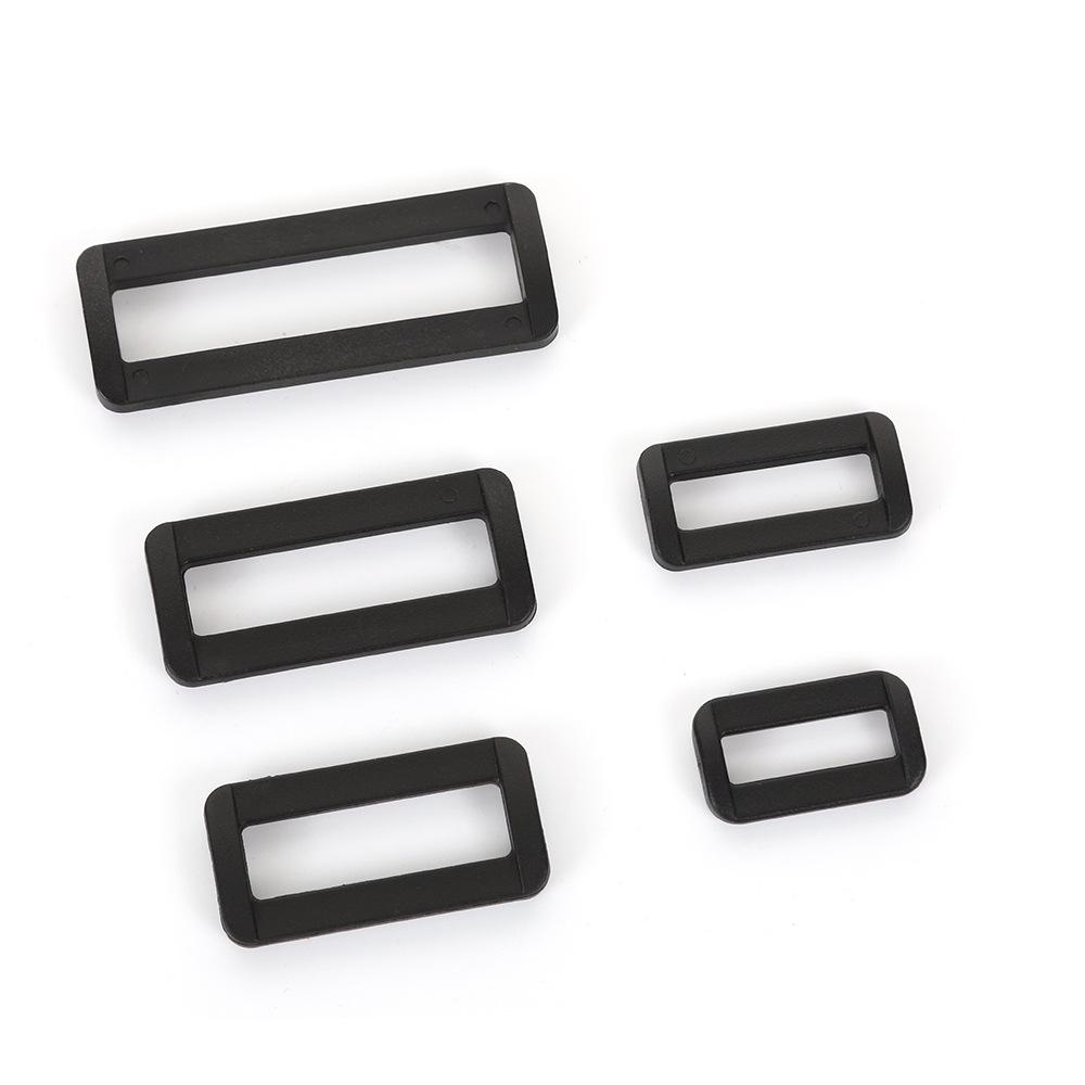 Kunststoff-Gurtbandversteller und Schnellverschluss-Schnallen für Rucksäcke und Schultaschen 1.5 cm