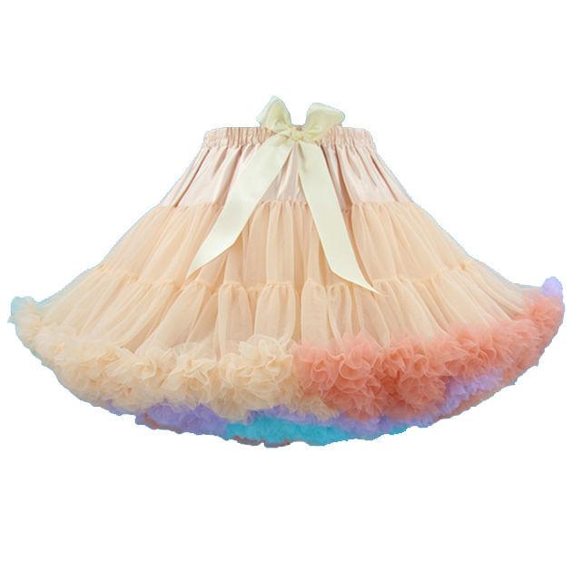 Weiß Schwarz Krinoline Unterrock Rock 2 Lagen Spitze Petticoat Damen Flauschiger Tüllrock Für Minirock Rock Damen Club Outfit 45cm