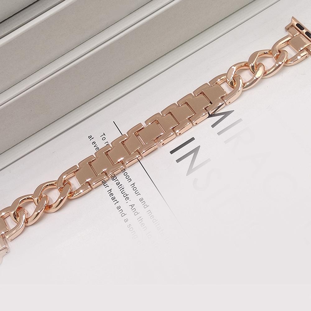 Metallarmband für Fitbit Versa 1/Versa 2/Versa 3/Versa 4 Band Luxus-Armband Armband für Fitbit Versa Lite/Sense 2 Armband Versa3 4 or Sense2 rose gold