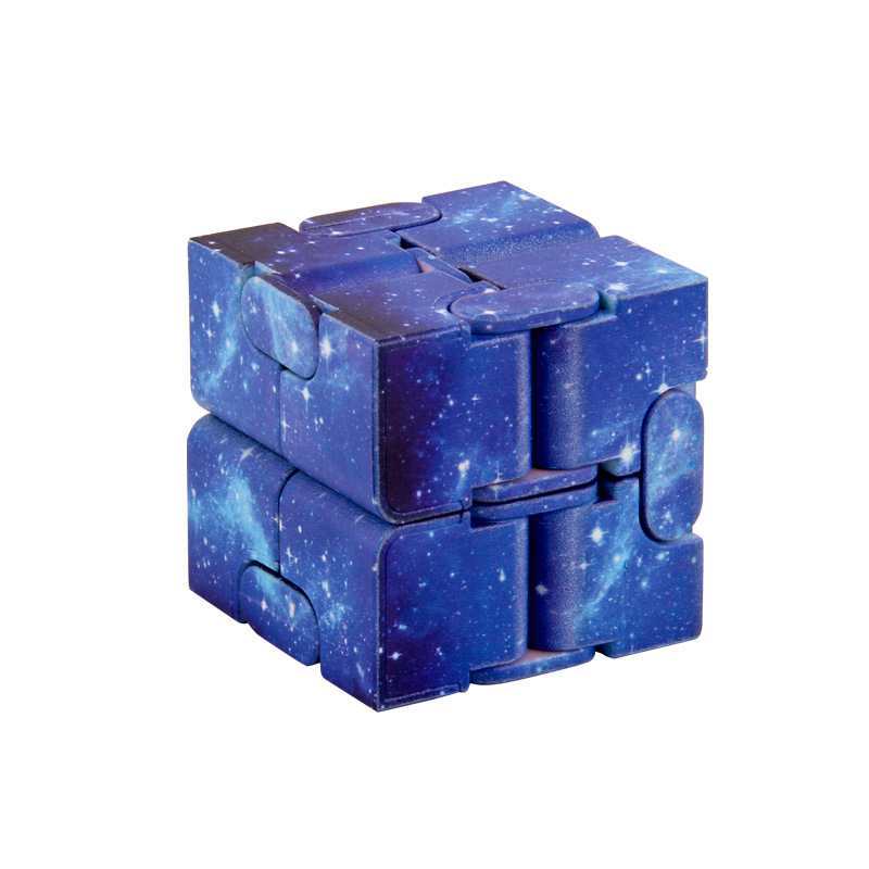 Sternenhimmel Unendlichkeit Angstwürfel Stressabbau ADHS Sensorische Fidget Spielzeuge Erwachsene Jugendliche Jungen Mädchen Antistress Würfel Unendlichkeit