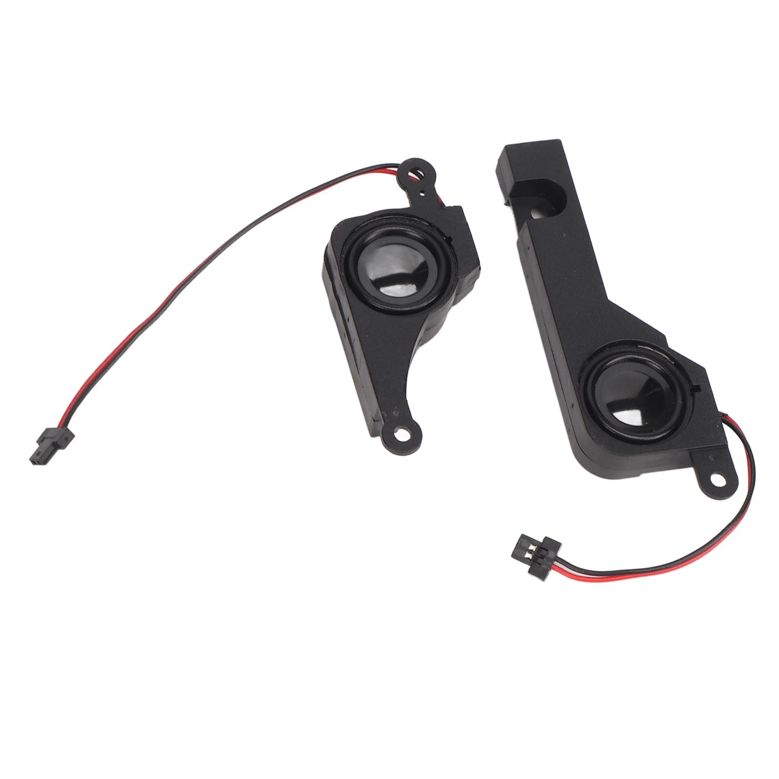 2 Stück Laptop Interner Lautsprecher Plug and Play Langlebiger ABS Laptop Eingebauter Lautsprecher für Acer 5552