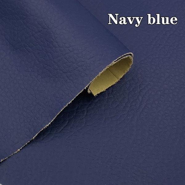 1 * stücke selbstklebende PU leder fix subventionen simulation haut zurück seit der klebrigen gummi patch leder sofa Sanierung leder patches aufkleber 30X100CM navy blau