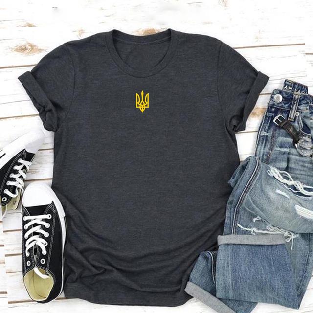 Ukrainisches T-Shirt Zelensky T-Shirt Unisex Kurzarm T-Shirts Ukraine T-Shirts Damen Herren Streetwear Top Freizeitkleidung XL