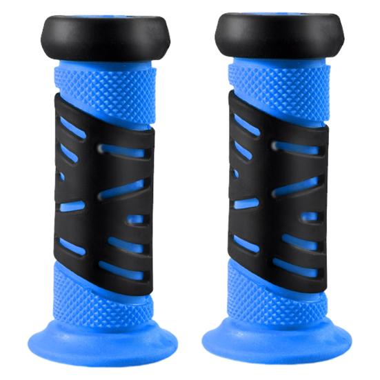 1 Paar Kinder-Lenkerabdeckung für Laufrad, rutschfeste Gummi-Lenkerabdeckung, universelle Handgriffschutzhülle für Kleinkinder, Roller, Fahrrad, Fahrradzubehör blau