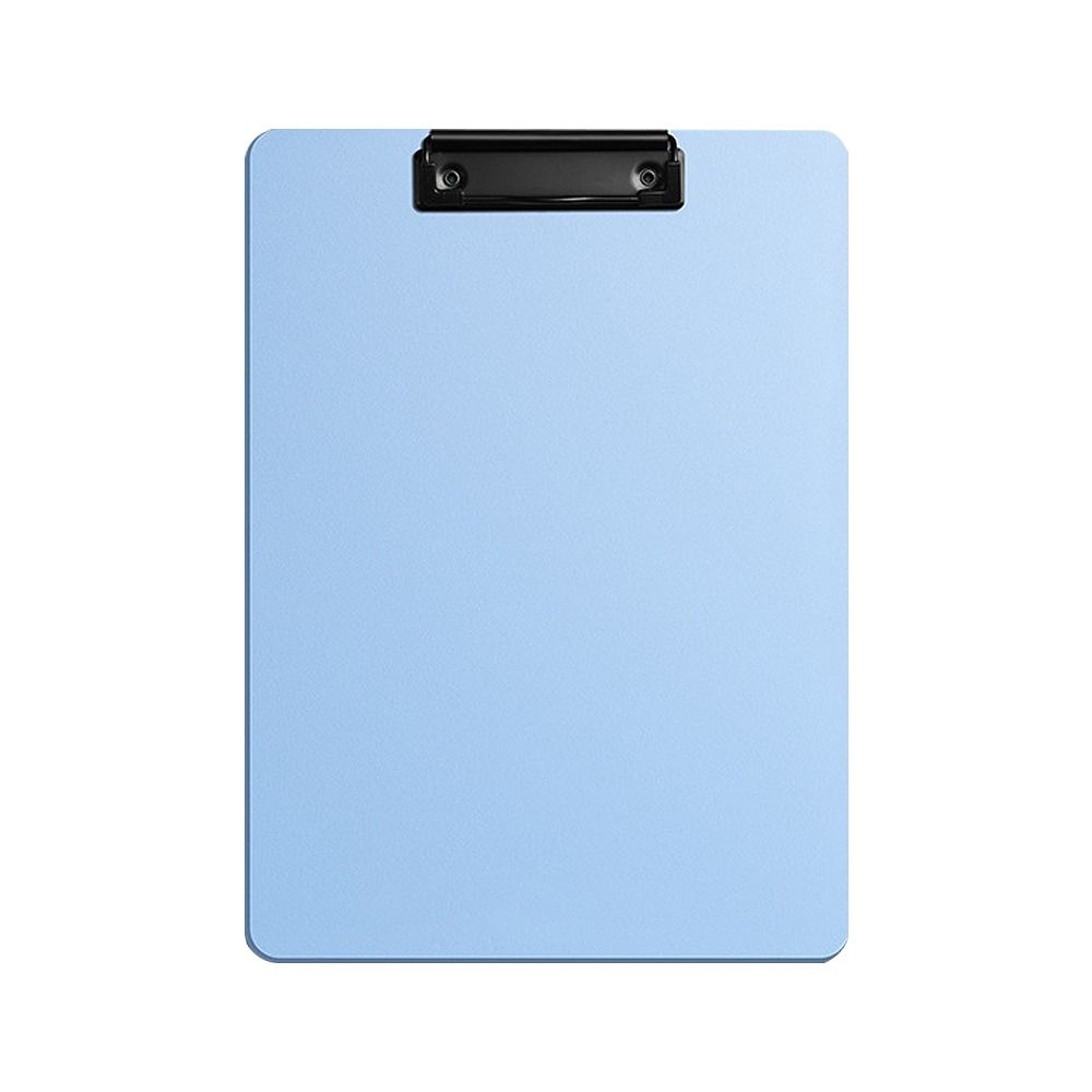 Schulbedarf Zwischenablage Schreibblock PP Board Clips Neue A4 Datei Ordner Student hellblaue