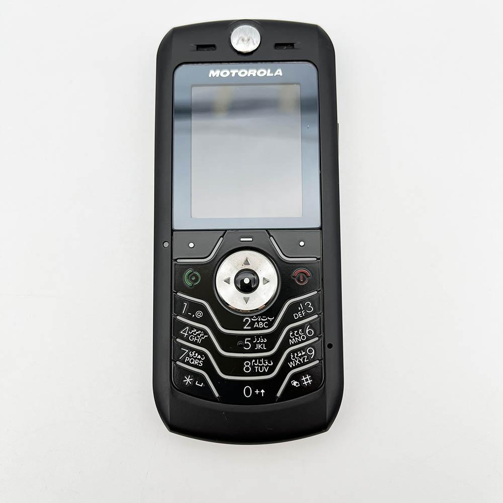 Generalüberholtes Original Motorola L6 V280 GSM Mobiltelefon mit Single-SIM 1 Battery 1 Charger schwarz