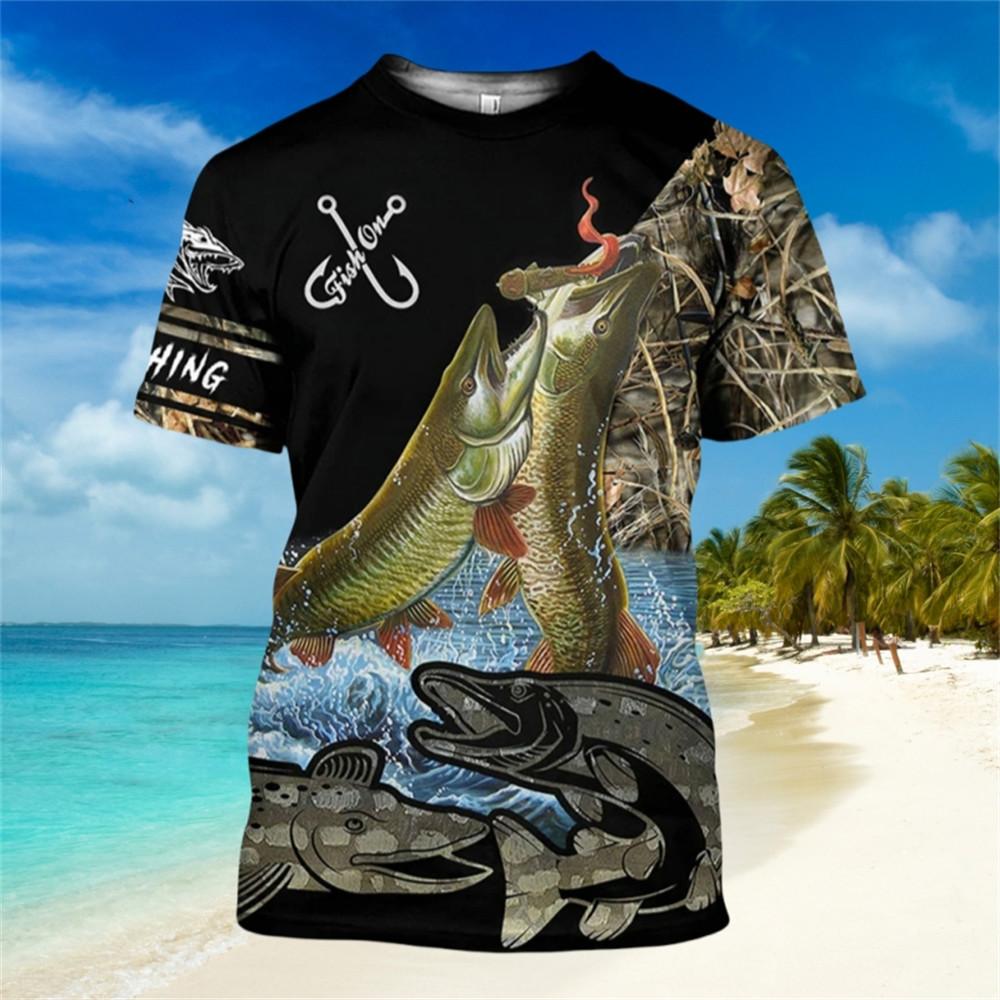 Kinderkleidung Kind Junge Angeln Kurzarm Jungen Sommerkleidung T-Shirt Kinderkleidung Jungenkleidung 10 bis 12 Jahre männliche Tops 150