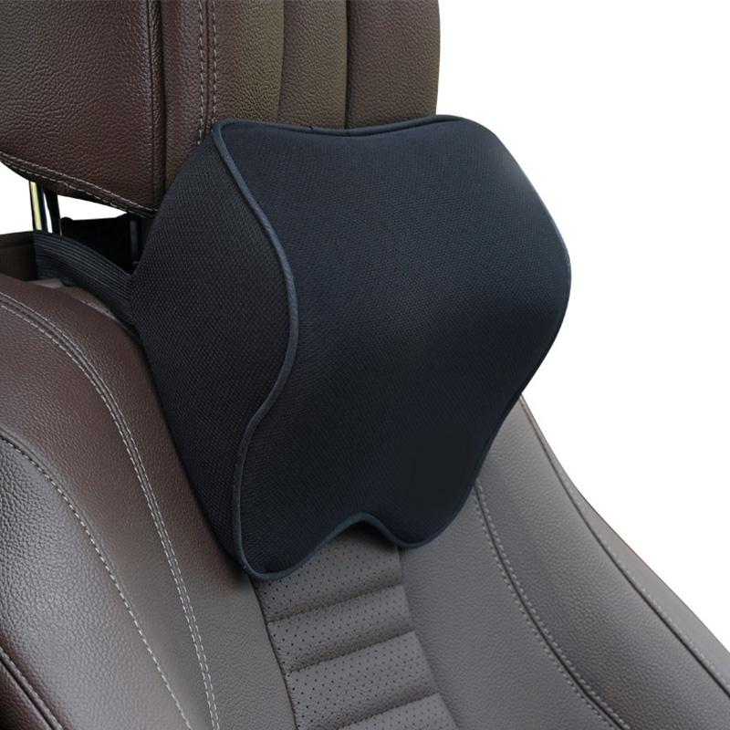 Auto Hals Kopfstütze Kissen Auto Sitz Kopf Unterstützung Protector Autos Sitz Rest Memory Baumwolle Unter Dem Hals Im Auto black