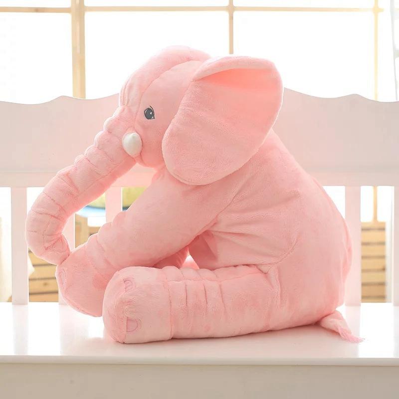 Grenzüberschreitende Elefantenpuppe Baby schlafend beruhigend Elefanten-Kuschelkissen Plüschtier Amazon gleich Kinder schlafen mit Elefant 60cm
