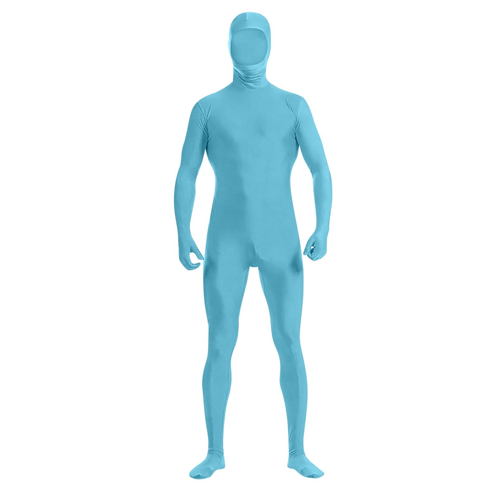 Zentai Anzug Cosplay Turnanzug Ganzkörperbody Green Screen Anzug Halloween Kostüme 150