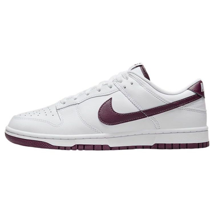 Nike Dunk Low Weiß Nachtmaroon Herren Sneaker DV0831-102 44