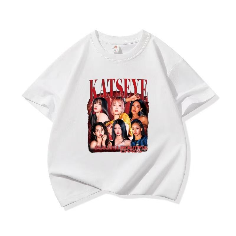 Heißes Katze Auge Lustiger Aufdruck T-Shirt Kinderkleidung Baby Mädchen 100% Baumwolle Kurzarm Oberteile Jugend Jungen T-Shirt Kinderkleidung 9198 150 white