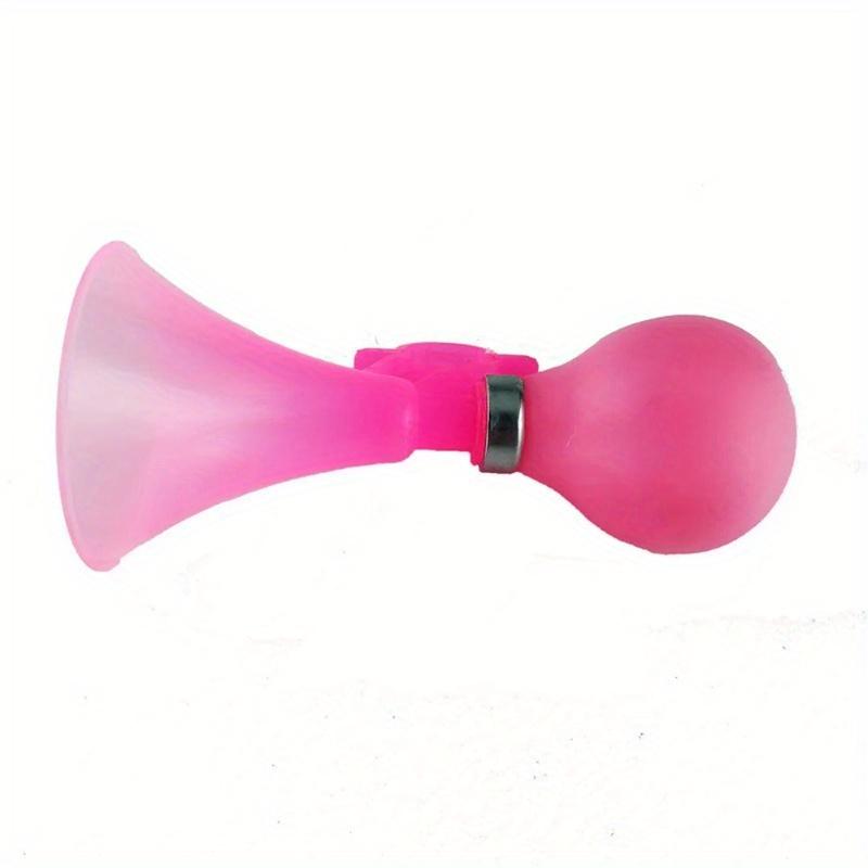 Kinder Fahrrad Air Horn 1Pc Bunte Radfahren Ring Alarm Für Kind Junge Mädchen Kunststoff Lenker Glocke Roller Fahrrad Zubehör werkzeug rosa