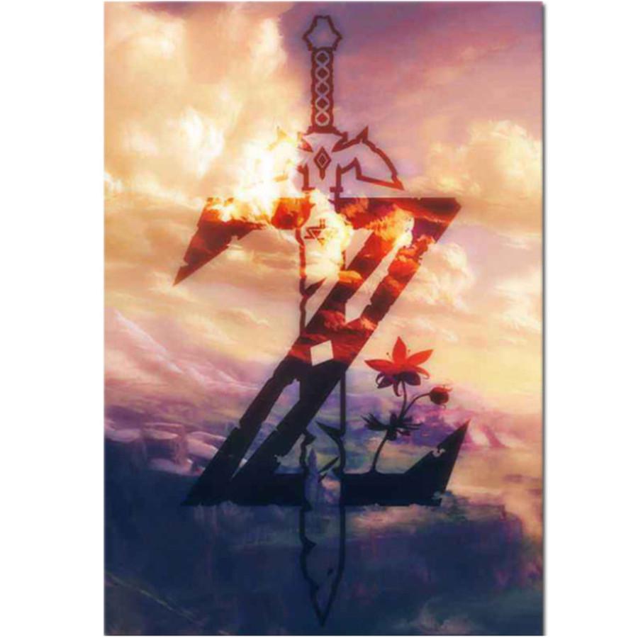 Vollständige 5D-Diamantmalerei zum Selbermachen, Zorros Schwert, Diamantstickerei, Kreuzstich, Heimdekoration, handgemachtes Geschenk 25x30cm