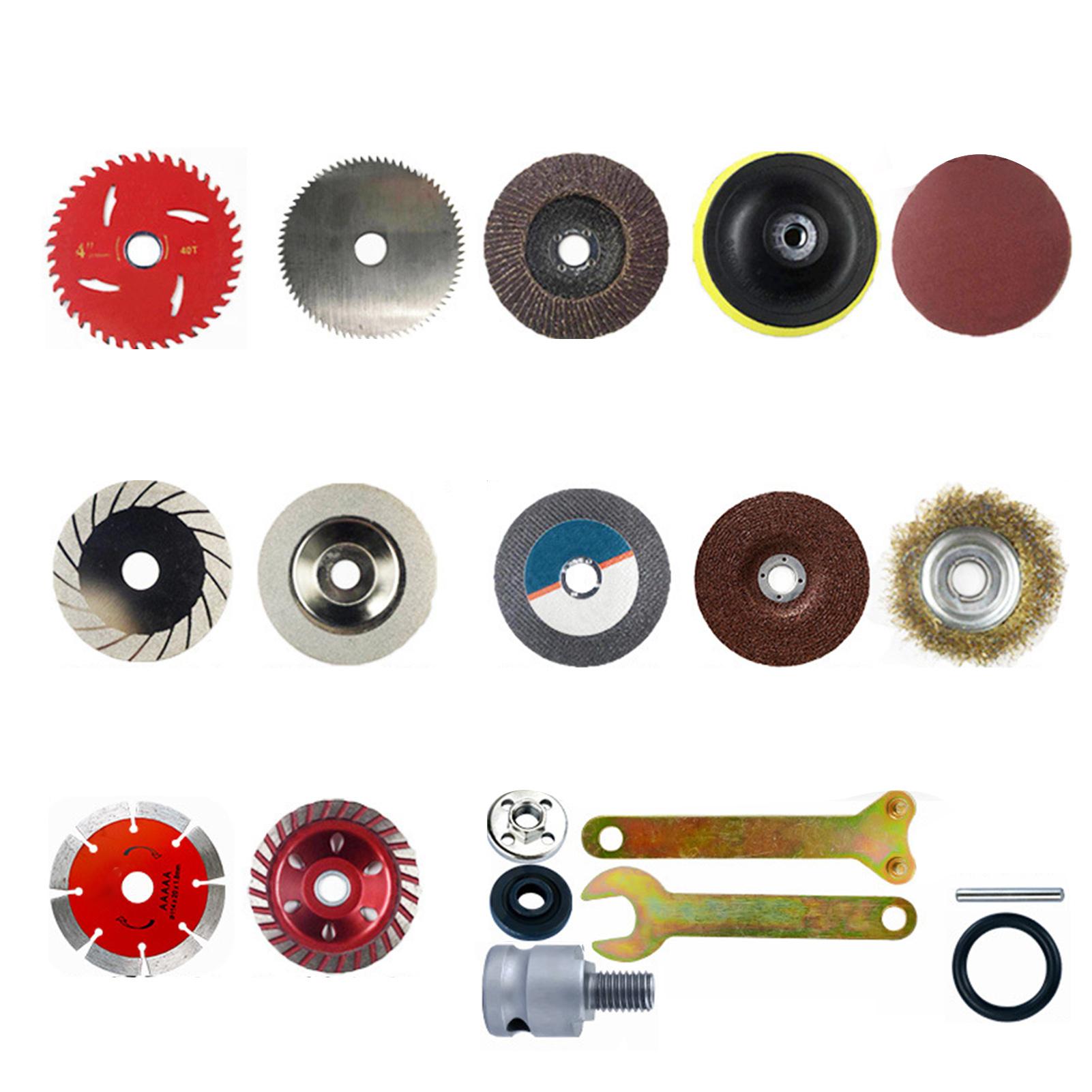 17Pcs Elektrische Bohrer zu Winkel Grinder Konverter Elektrische Bohrer Umwandlung Winkel Grinder Anschluss 17 Pcs