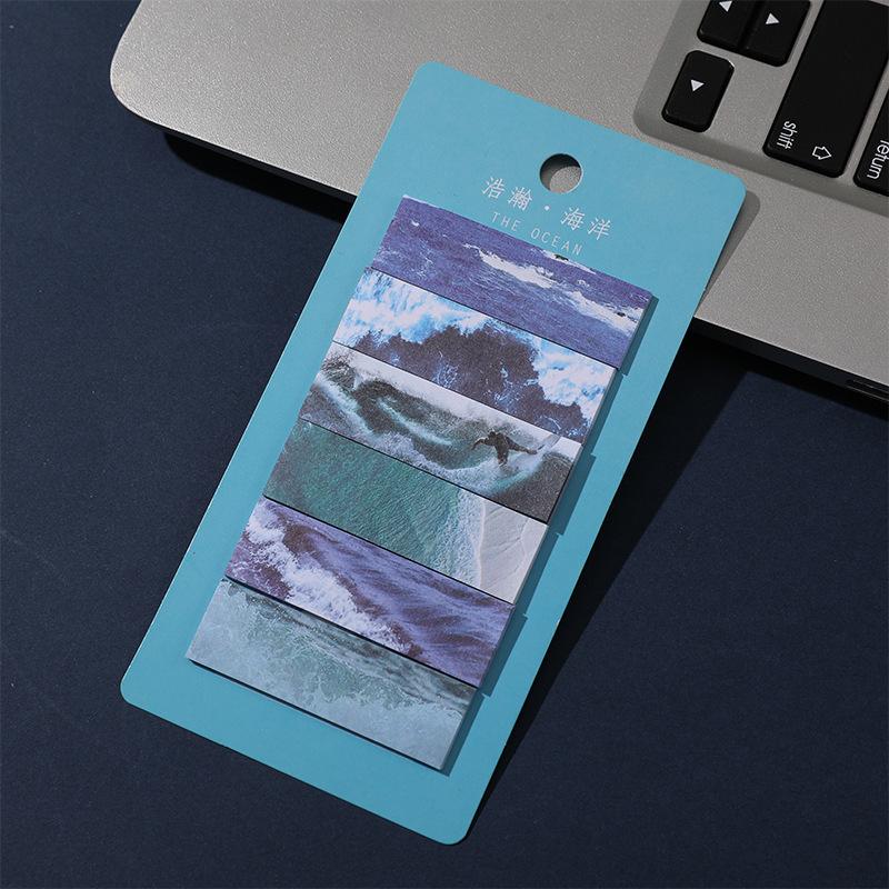 1 Stück süße Mädchen Haftnotizen Notizblock Notizblock Büro Schulbedarf Schreibwaren Planer