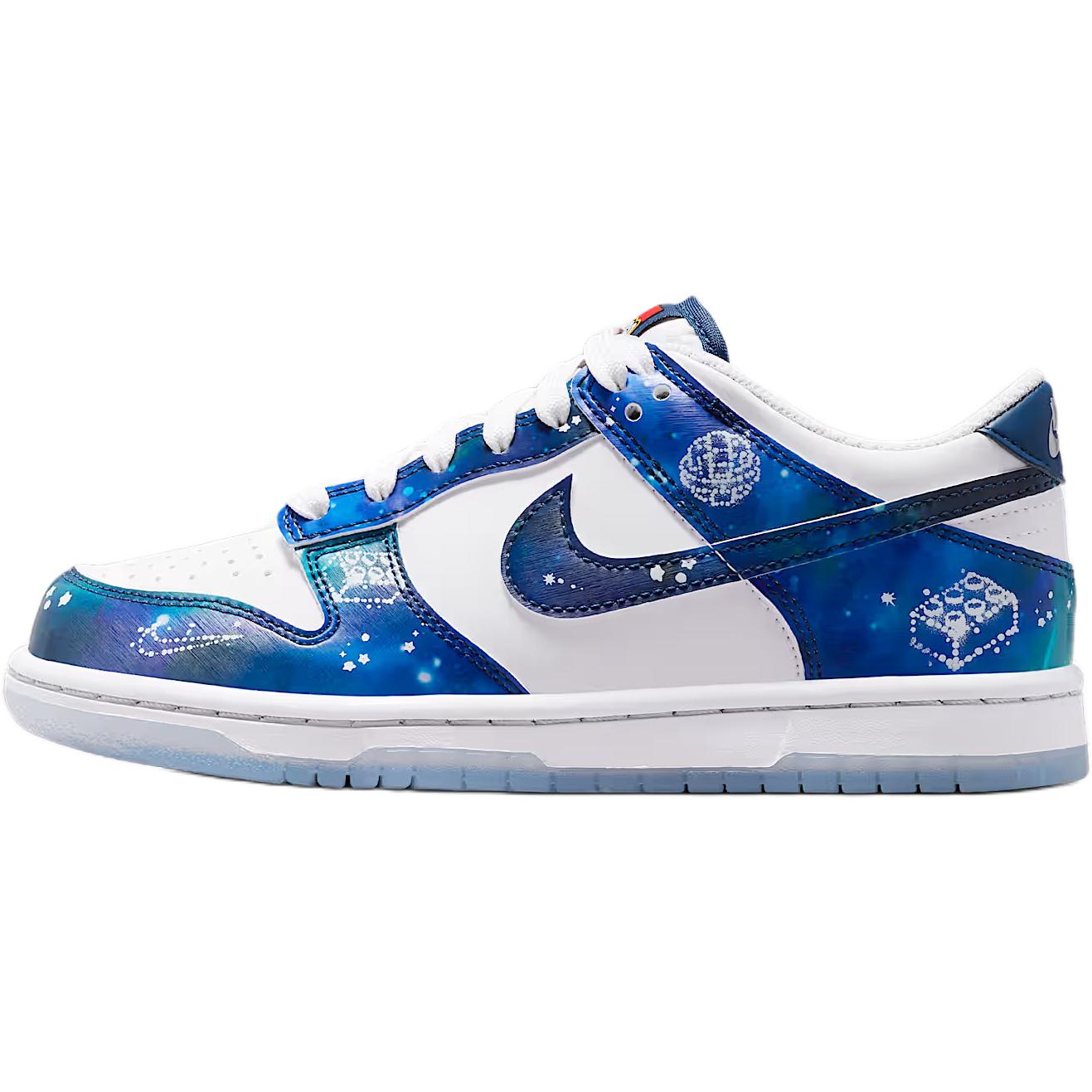 LEGO x Nike Dunk Low GS Galaxy Kinder-Sneaker Blau Weiß Brave-Blue IM1448-100 35.5