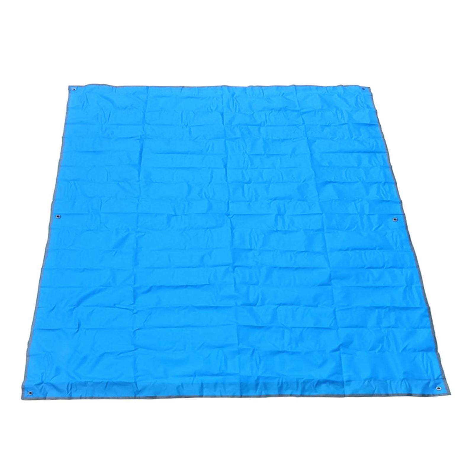 Outdoor Picknickdecke Verdicken Oxfordstoff Wasserdicht Multifunktionale Outdoor-Bodenmatte für Outdoor 150x210cm / 59.1x82.7in blau