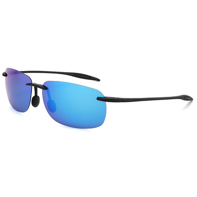 TR90 Herren Sport Radsport Sonnenbrille Rahmenlos Outdoor Sonnenbrillen Herren und Damen Bergsteigen Ultraleichte Brille 1PC