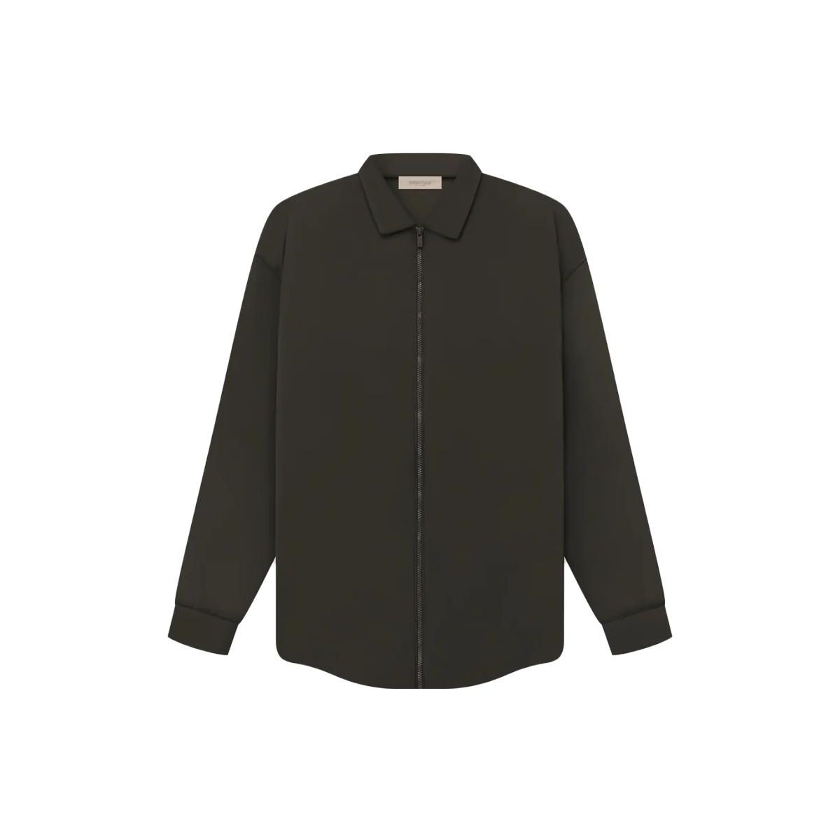 Fear of God Essentials Gefüllte Nylon Hemdjacke SS23 Herren Jacken Off-Black FOG-SS23-070 M