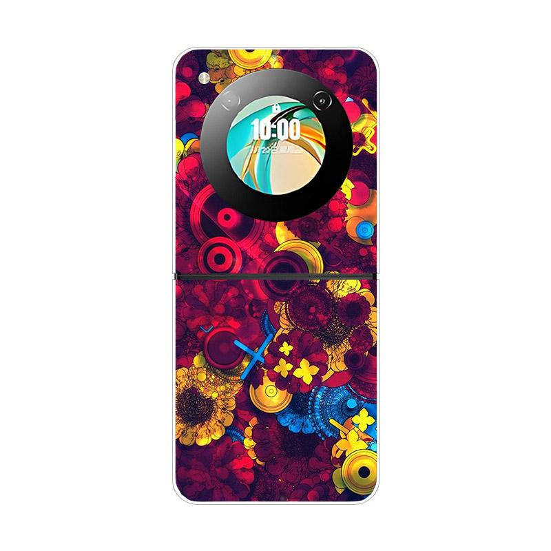 Hülle Für ZTE Nubia Flip NX724J Fundas Transparent Hart Faltbar Stoßfest Bumper Für ZTE Libero Flip 5G Nubia Flip2 Klare Abdeckung For ZTE nubia Flip