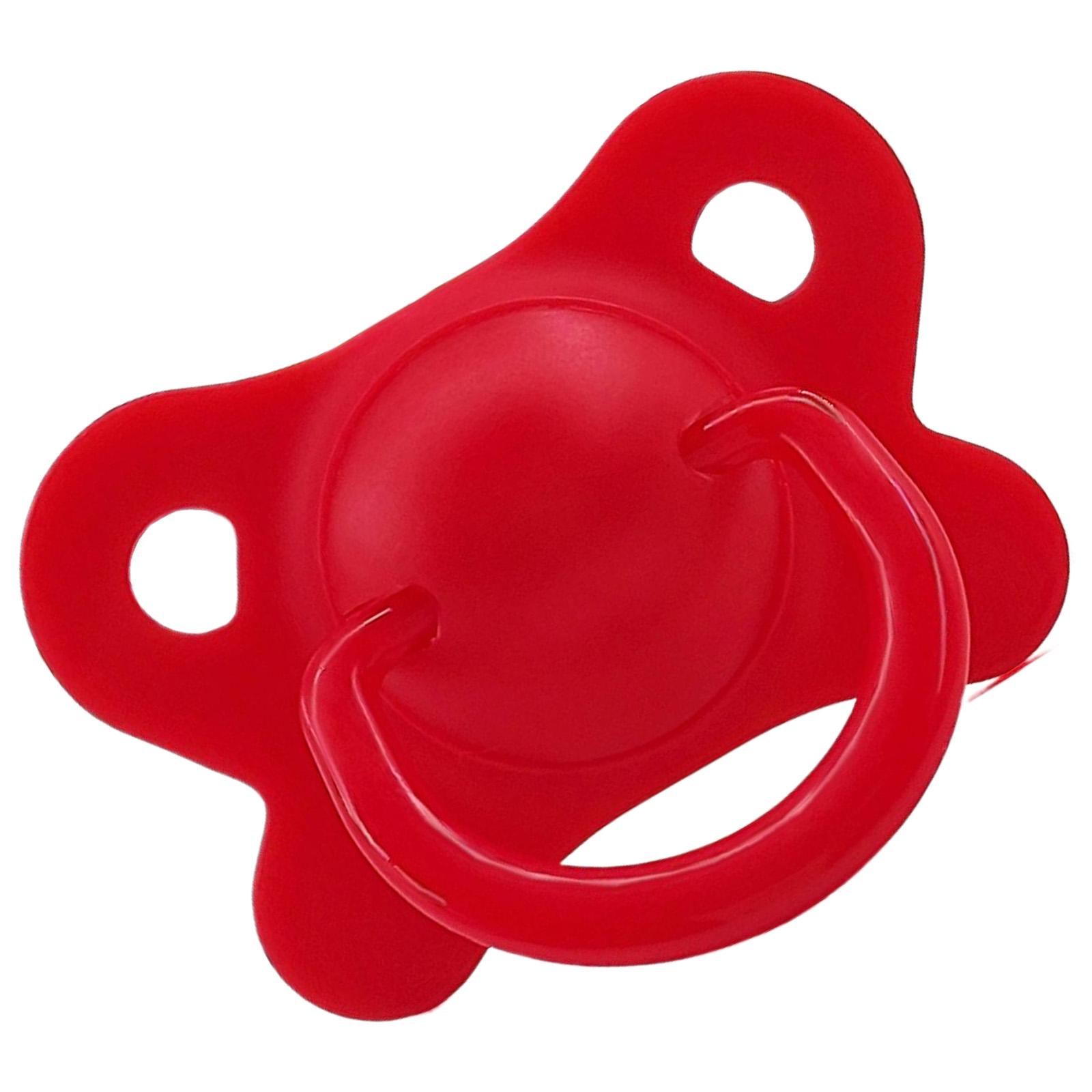 Neugeborenen Schnuller Food Grade Silikon Baby Nippel mit Griff Infant Baby Dummy Schnuller Schmetterling Form Schnuller Schnuller rot