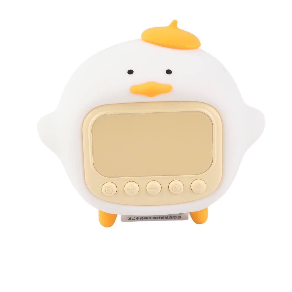 Niedliche Ente Wecker 1500mAh Batterie Helligkeit Einstellbar Timer Nachtlicht Wecker für