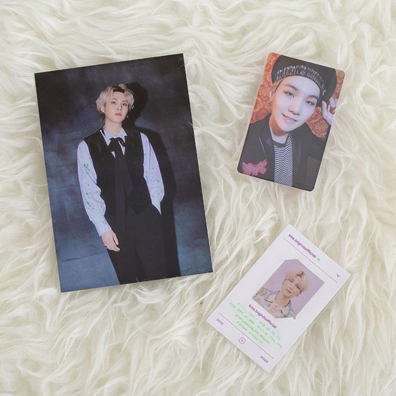 54 Stück Nicht-repetitive Bts Fotokarten Lomo Karten 2022 Tischkalender Geschenk Sammlung für Bts Fans SUGA