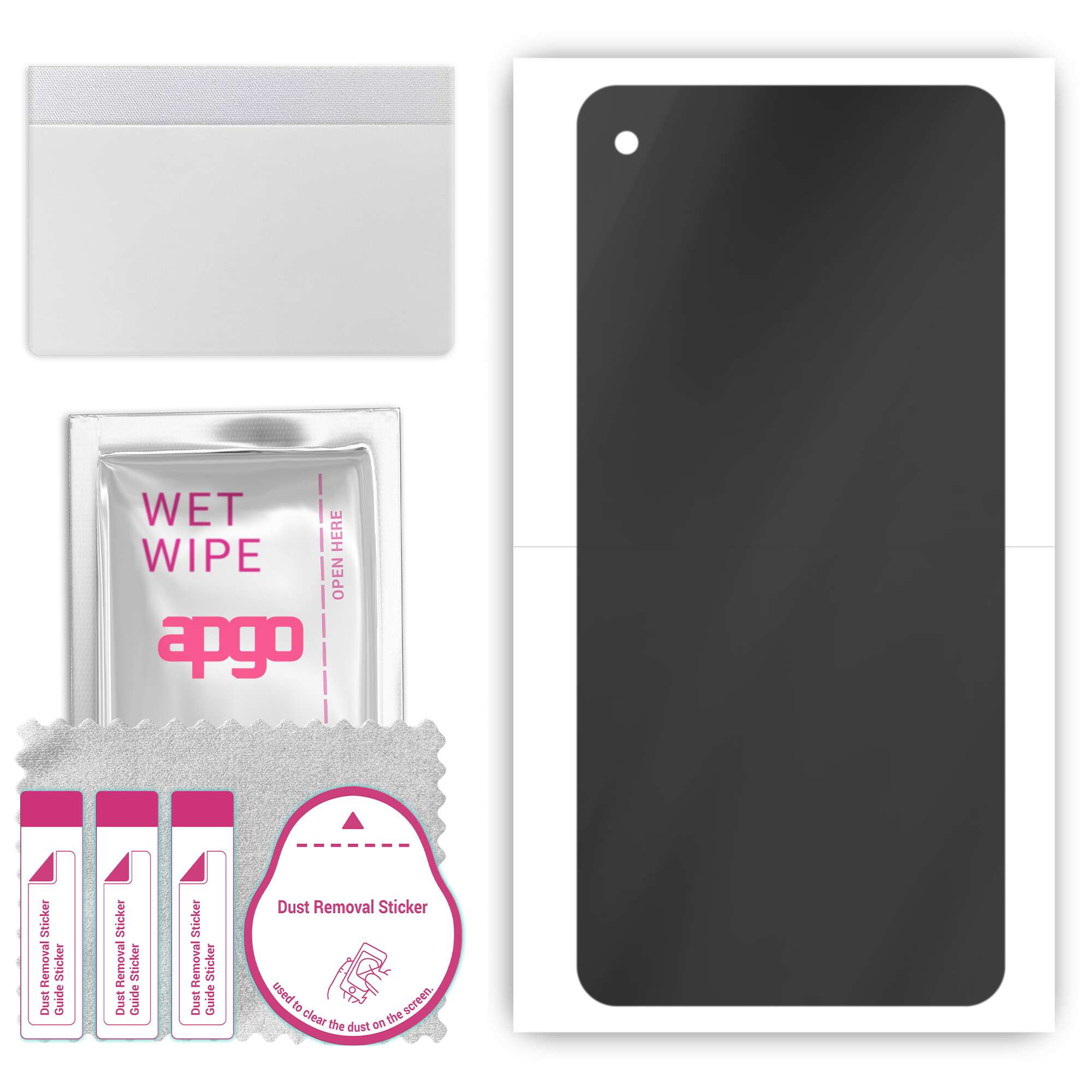 apgo Hydrogel Privacy Matte Screen Protector for Blackview BL5000, Anti Spy, Hydrogel Film, Flexible, Soft TPU with positioning layer easy installatio