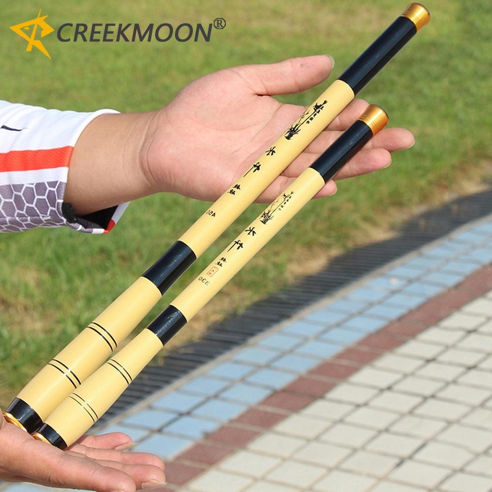 1,5–6,3 m lange Angelrute aus Kohlefaser, tragbare, ultraleichte Teleskop-Angelrute für Flüsse, Seen, Süßwasser, Mini-Angelrute, 43 cm 1.5 m(special offer)