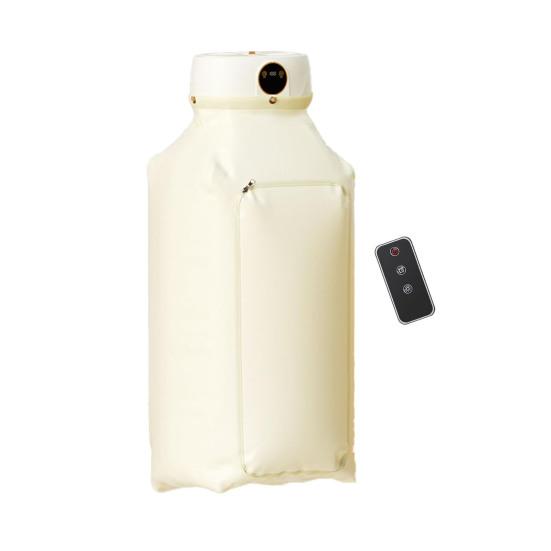 Tragbarer Wäschetrockner mit Timer, 600 W, starker Luftstrom, große Kapazität, Digitalanzeige, Unterwäsche, Babykleidung, kompakter elektrischer Trockner S