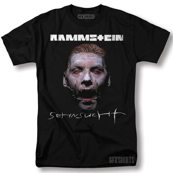 Rammstein Shirt Rockkonzert Merch Tour Vntg Grafikdesign T-Shirt Unisex T-Shirt XXXL