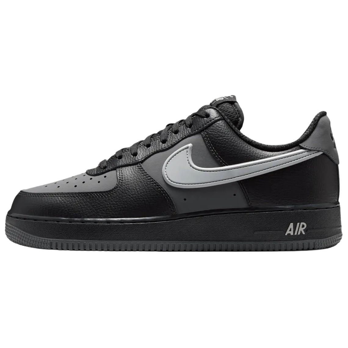 Nike Air Force 1 07 Lv8 Bequeme Passform Sneaker Unisex-Sneaker Schwarz Grau IR1475-010 45 gray