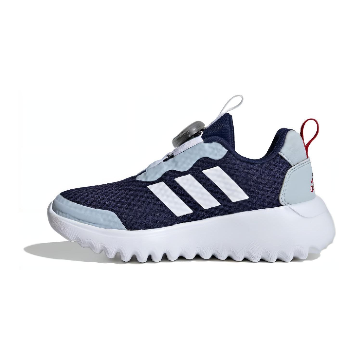 Adidas Activeflex Boa 3.0 Bequeme Vielseitige Stoßdämpfende Strapazierfähige Low-Top Kinder Laufschuhe Kinder Laufschuhe Grau Weiß Blau ID3378 38⅔ blue