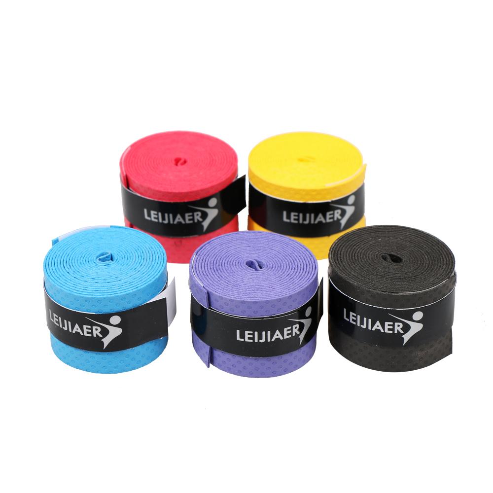 Packung mit 15 Stück Tennisschläger-Übergriffen, rutschfestes Schweißband, umwickelt Badmintonschläger-Übergriffe, Angelruten-Schweißband-Griff 15pcs