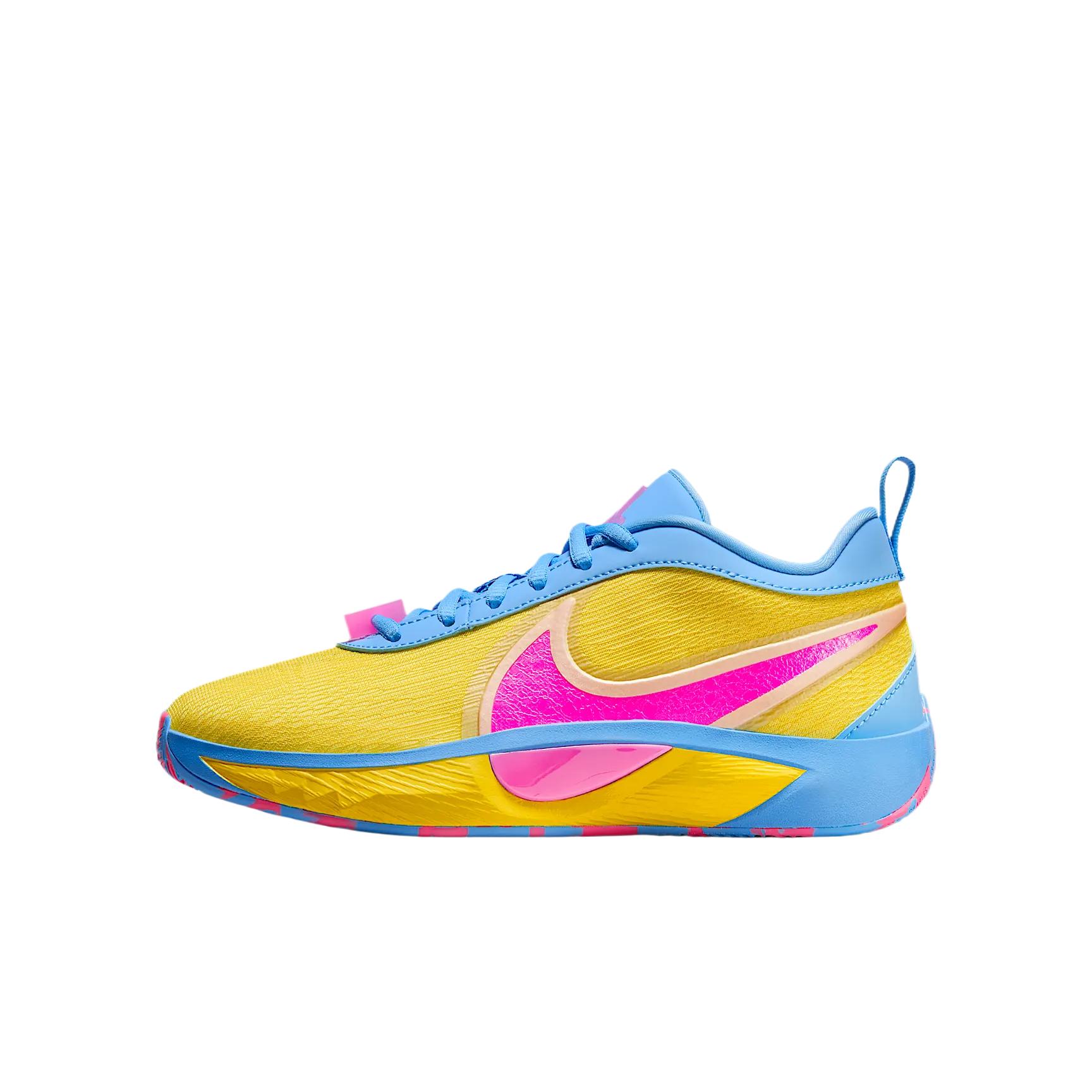 Candy Funhouse x Nike Giannis Freak 6 GS Candy Kinder-Sneaker Gelb University-Blau Blitz HV5928-400 35.5