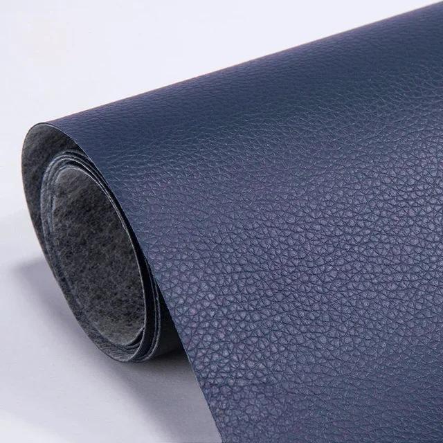 Selbstklebender Leder-Reparatur-Aufkleber für Autositz, Sofa, Zuhause, Leder-Reparatur, Farbreparatur-Patch, Leder-Zubehör 25*30cm navy blau