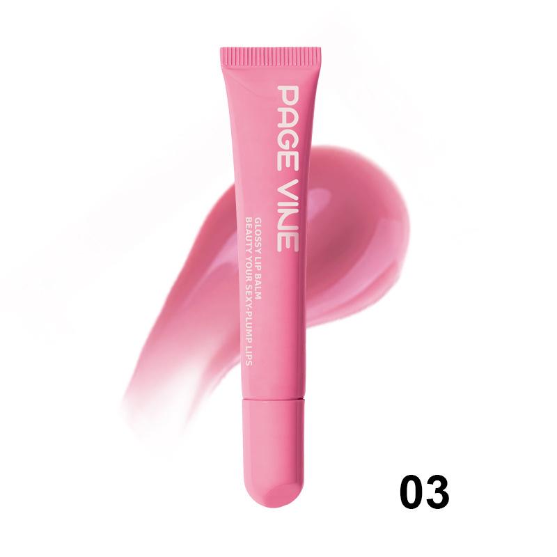 Lipgloss für Handyhüllen, lang anhaltender, feuchtigkeitsspendender Lippenstift, transparente Farbe, Lipgloss-Kosmetik, geeignet für Handyhüllen, tragbares Make-up, Lipgloss