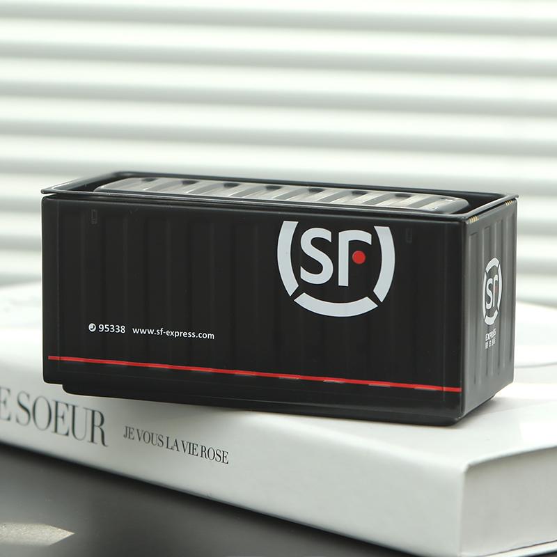 Mini-Bügeleisen-Aufbewahrungsbox Kreative Dekoration Sammle kleine Gegenstände Miniatur-Aufbewahrungs-Displaybox Schreibtisch-Mini-Behälter Modell Geschenke 11.5x5x5.4cm