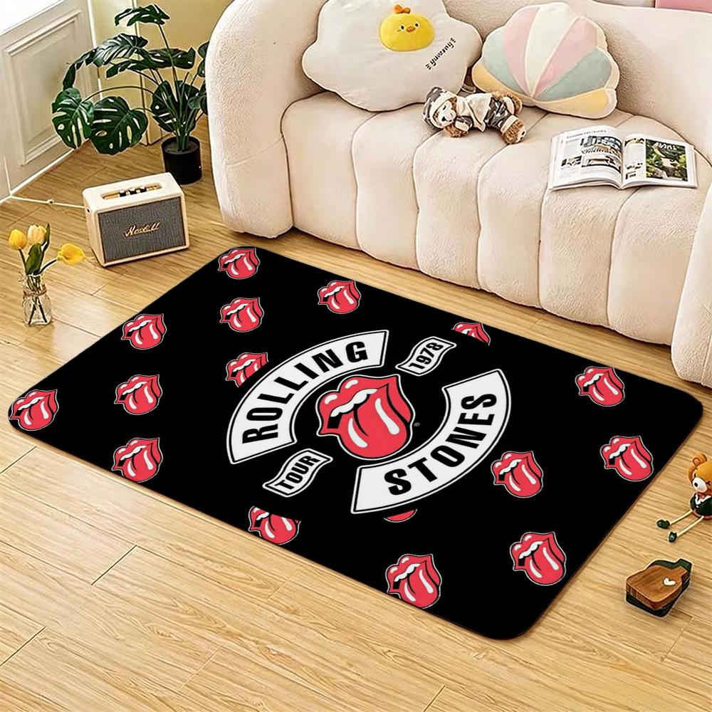 The Rolling Stones Hackney Diamonds Tour Teppich Jute Teppich Kleiner Teppich Wohnzimmerteppich Faltbar 80x120cm( 31x47in)