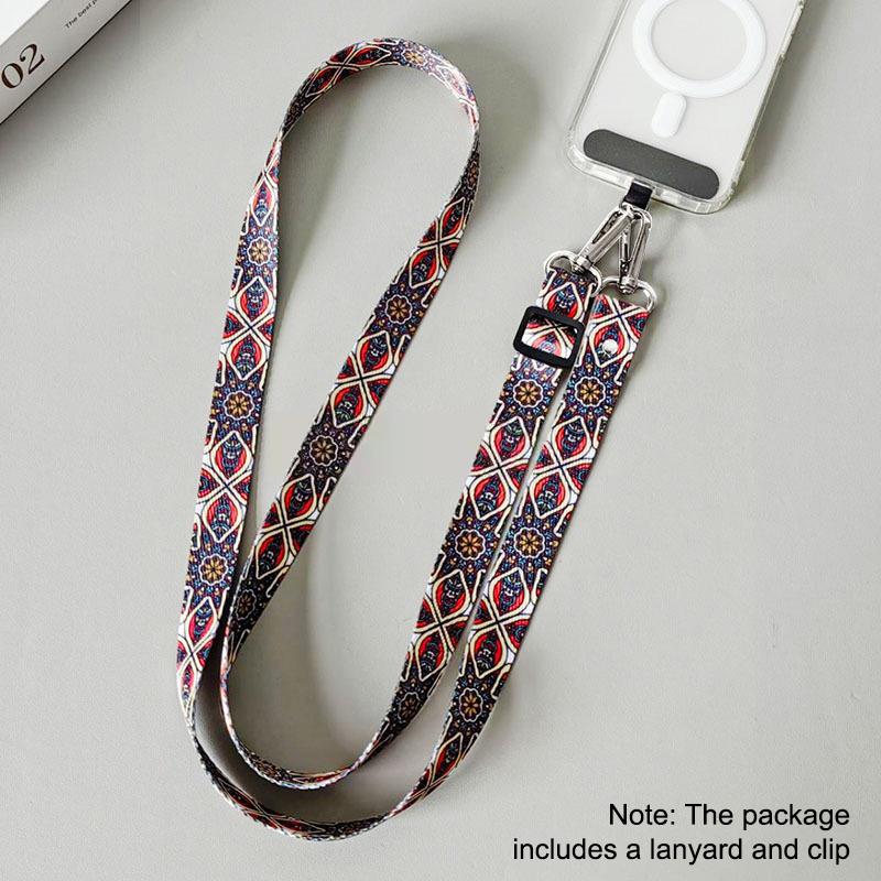 Verstellbares Handy-Lanyard Umhängeband Halsband Hängeschnur Schlüssel Anti-Verlust-Seil Mit Dichtung Universell Für Alle Handyhüllen