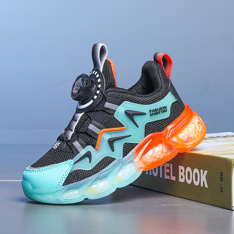 28-39 Kinder Anti Rutsch und Verschleiß Beständig Mode Outdoor Sport und Casual Schuhe Kinder Schuhe 33 schwarz