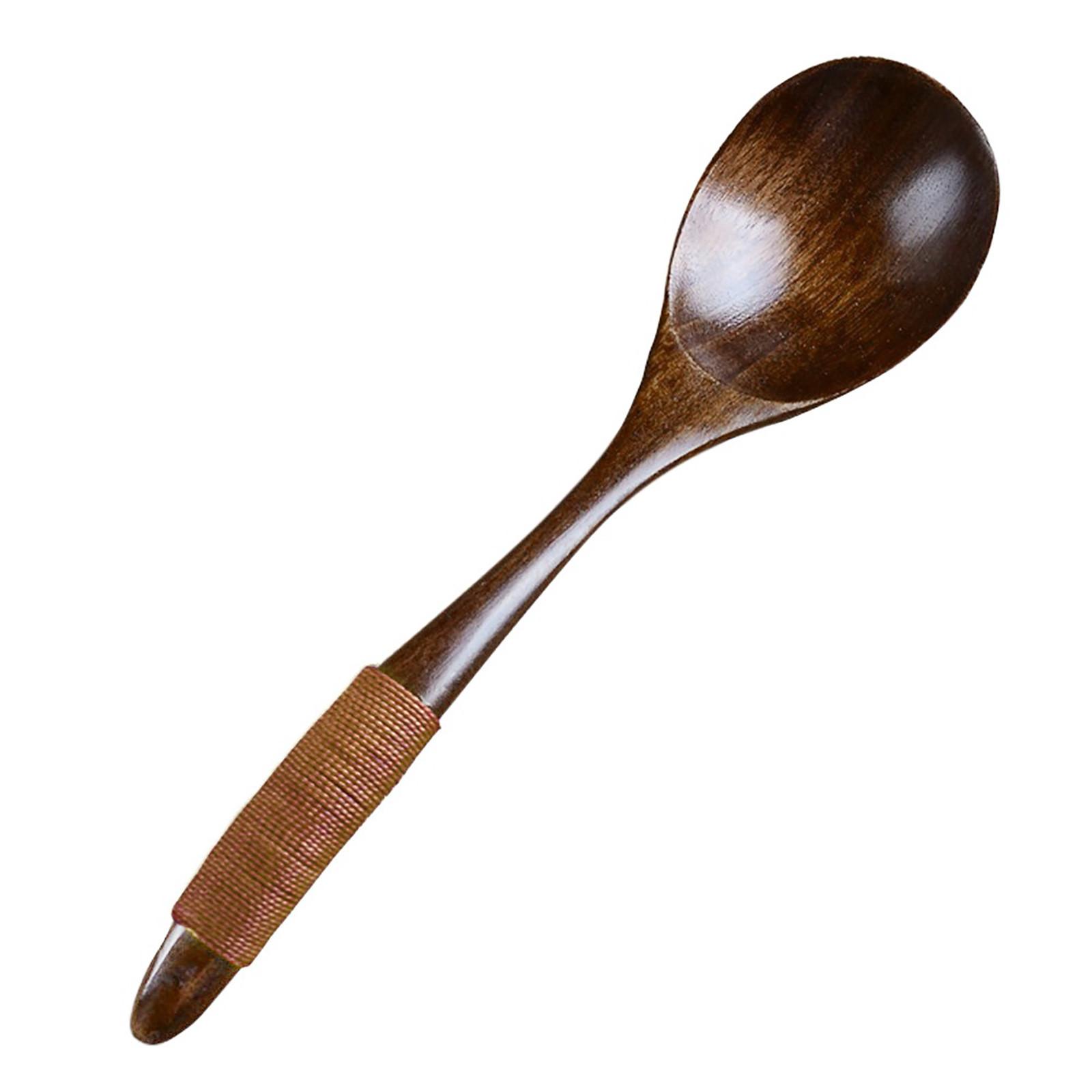 Holzlöffel, kleiner Kochlöffel, Teelöffel, Catering, Haushaltsküchenzubehör für Kaffee, Lamian, Nudeln, Reis, Maissuppe