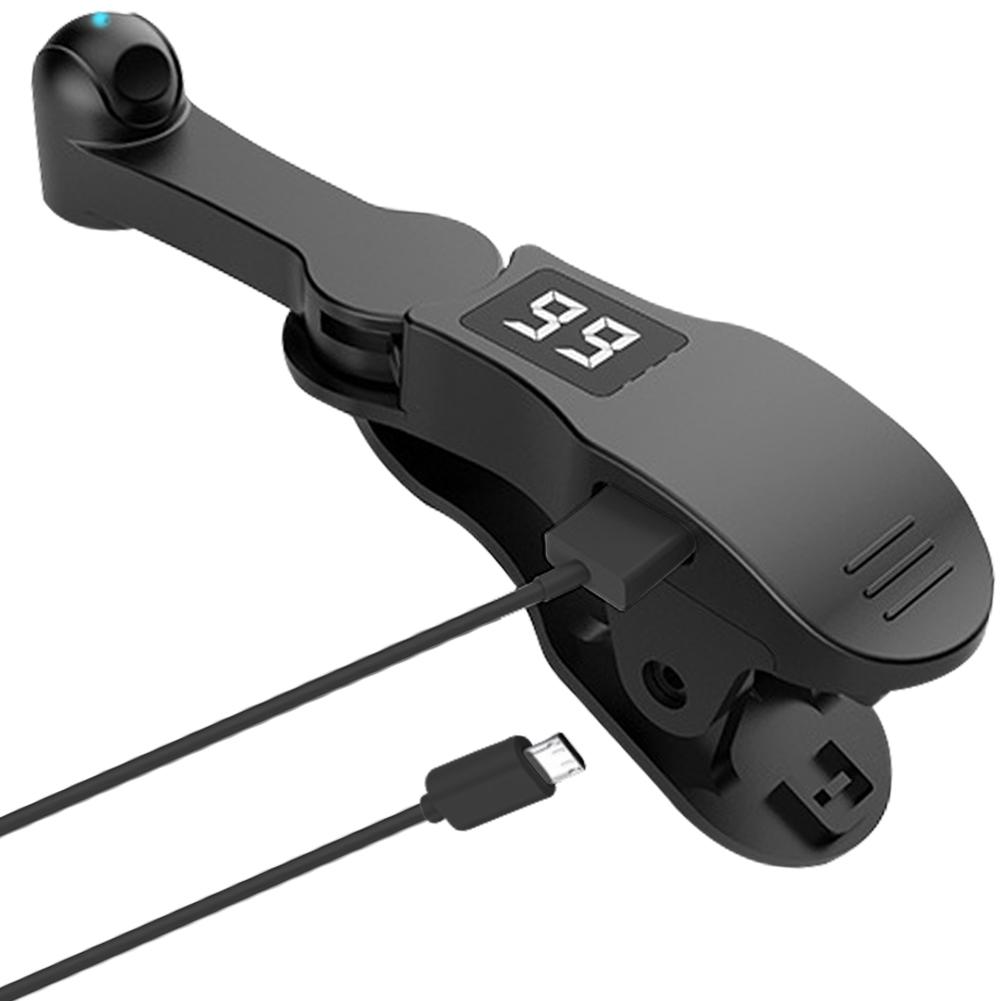 Automatischer Bildschirmklicker für Smartphone-Apps, Video-Live-Streaming-Gadget, USB-Simulator, Smartphone-Spielbildschirm, Touch-Stative, Tapper 1PCS schwarz