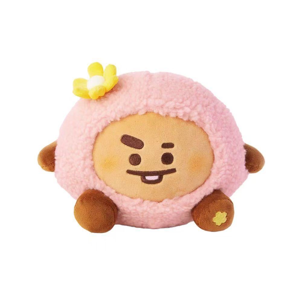 BTS BT21 Plüschpuppe Kpop Plüschtier Sakura-Version SHOOKY-doll 20cm beige